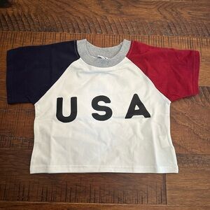 USA baby box tee